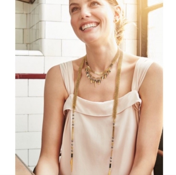 Stella & Dot Laurel Lariat Necklace - Picture 2 of 7